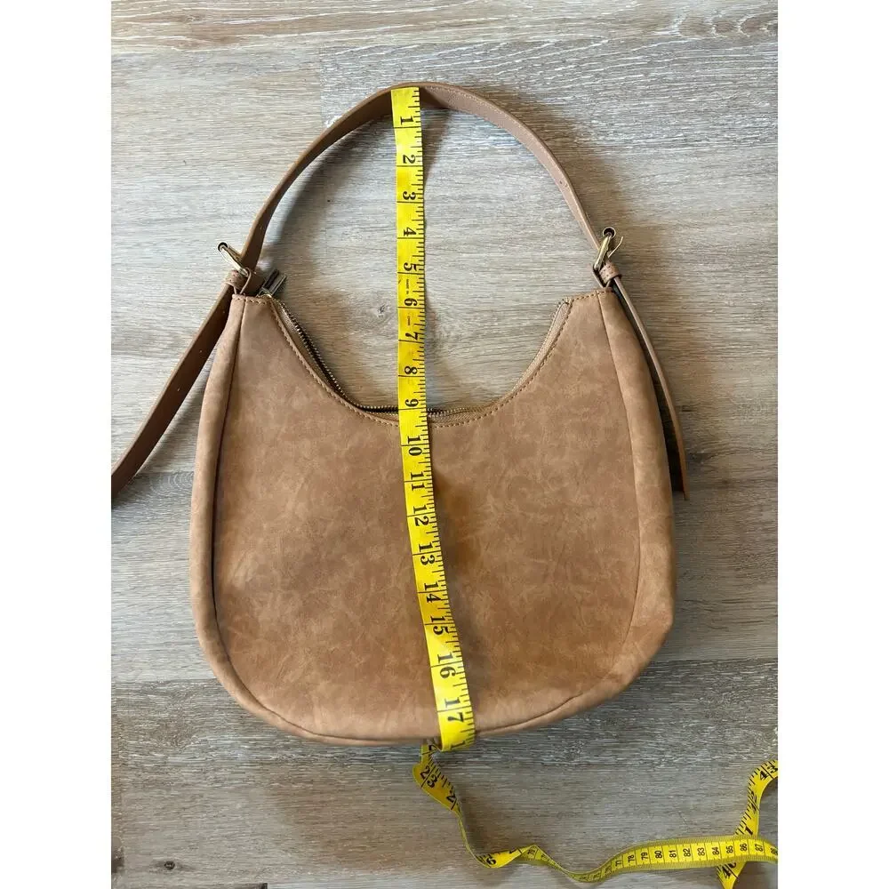 4th & Reckless Una Faux Suede Crescent Bags